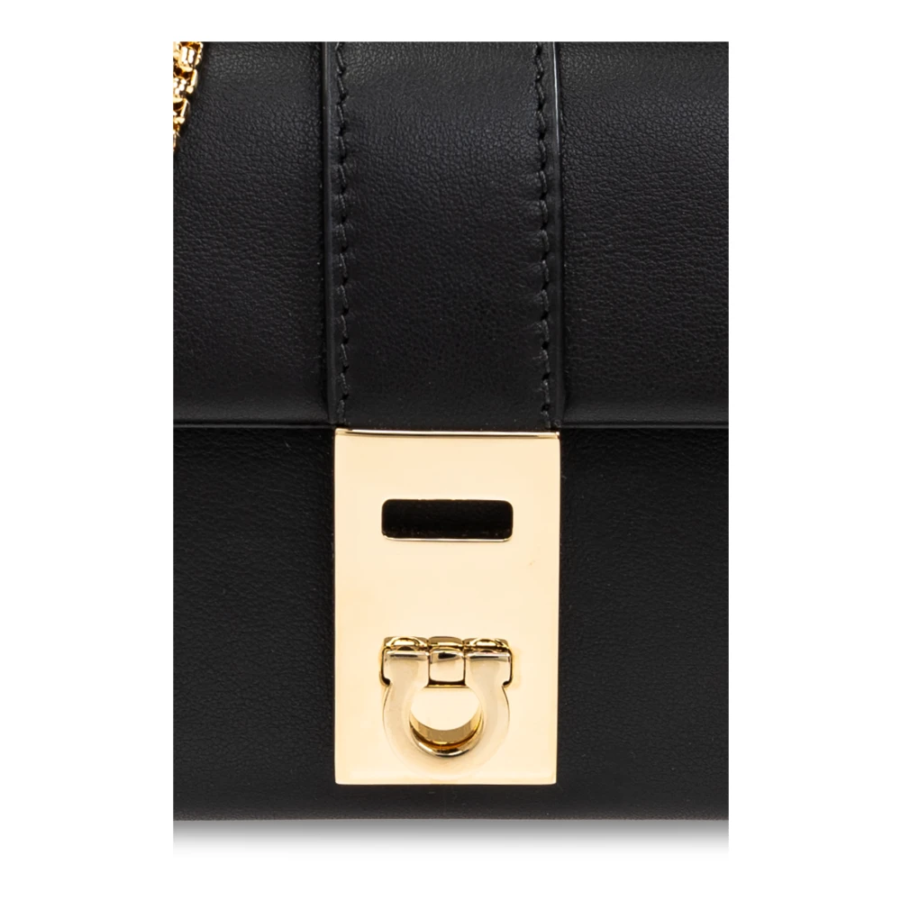 Salvatore Ferragamo Portemonnee aan een ketting Black Dames