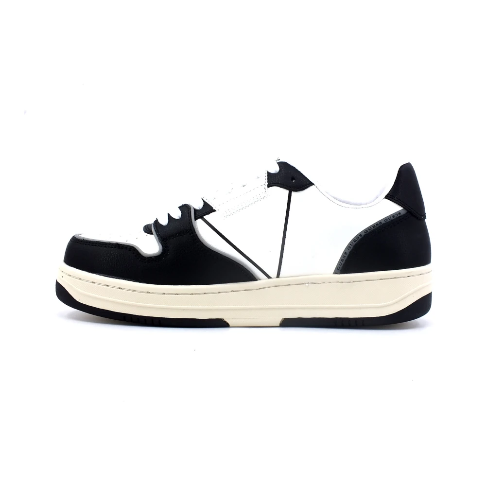 Guess Ancona Sneaker Heren Schoenen Zwart
