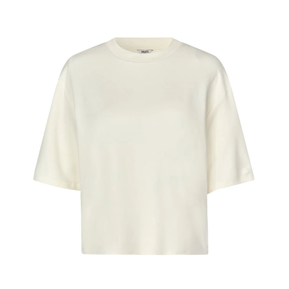 MbyM Emrys T-Shirt Sugar Loose Fit White Dames