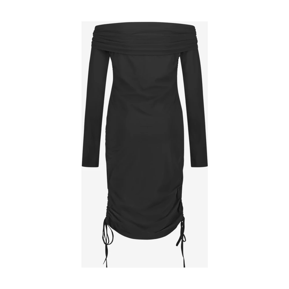 Jane Lushka Sonia Jurk Technisch Jersey | Zwart Black Dames