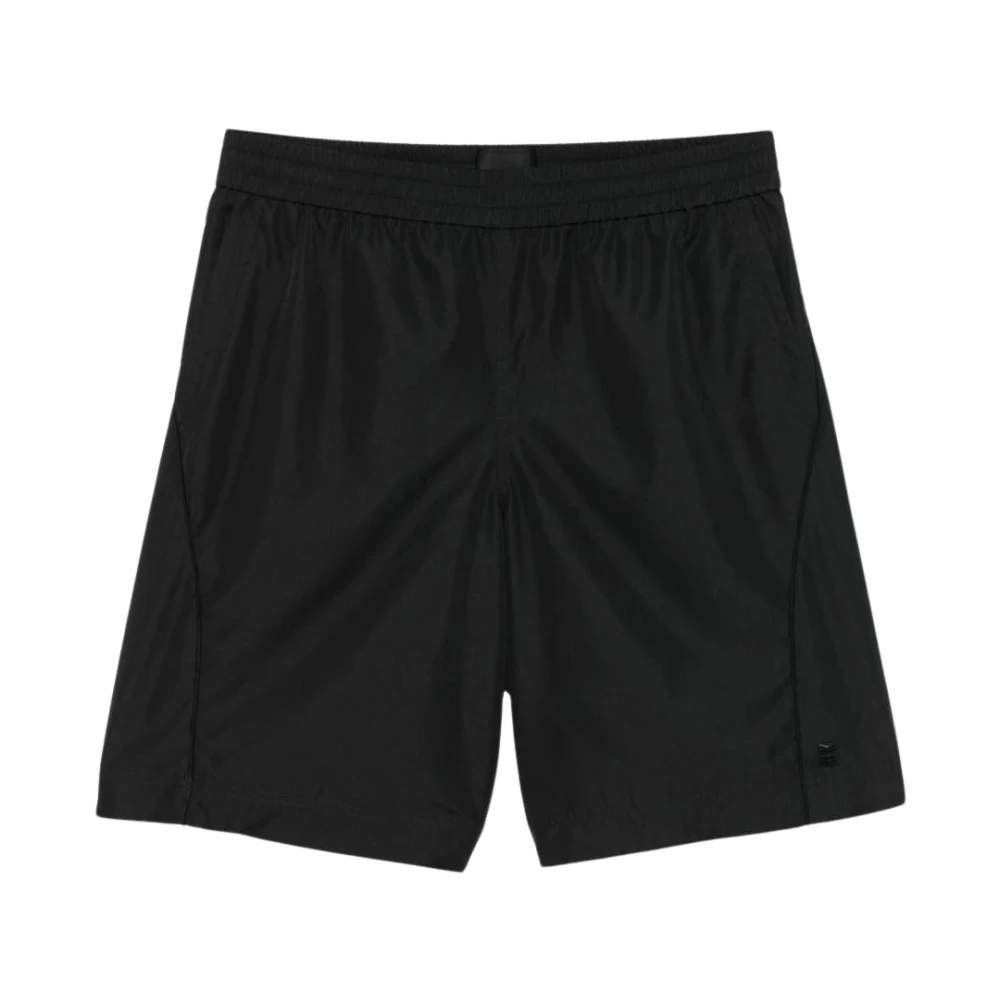 Givenchy Men's Black Athletic Shorts Modern Style