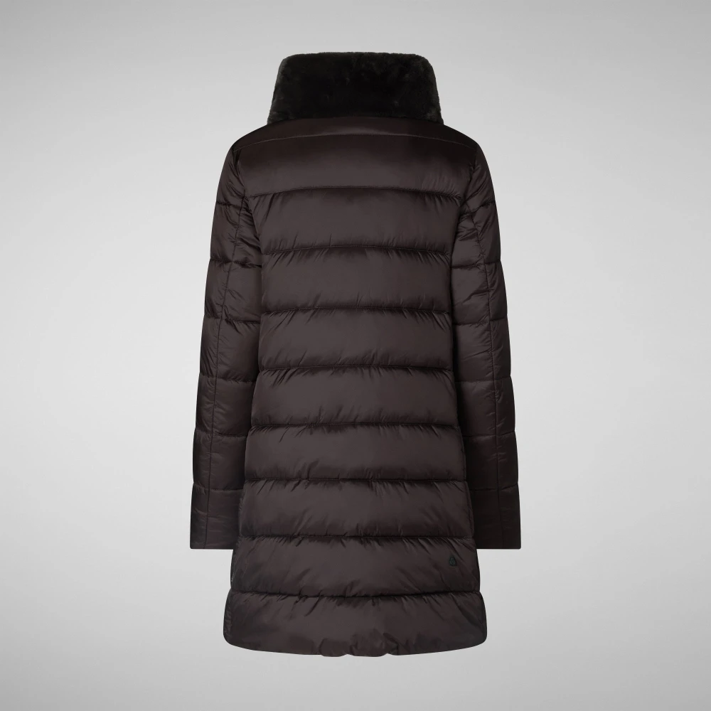 Save The Duck Diervrije Pufferjas Black Dames