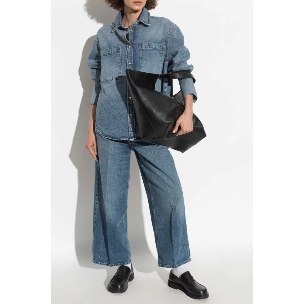 Anine Bing Wide-leg Jeans Blue Dames