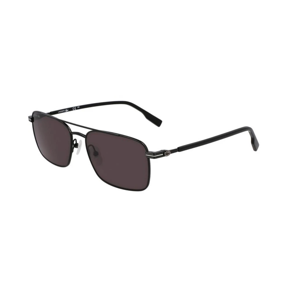 Lacoste Men's Black Sunglasses, 55 Mm, Authentic Glasses With Top-Notch Service