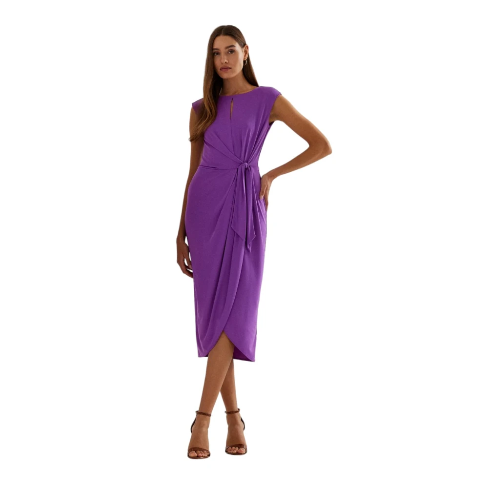 Ralph Lauren Elegante Jurk Purple Dames