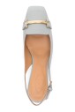 chaussures-plates-bleu-clair-avec-talon-bloc