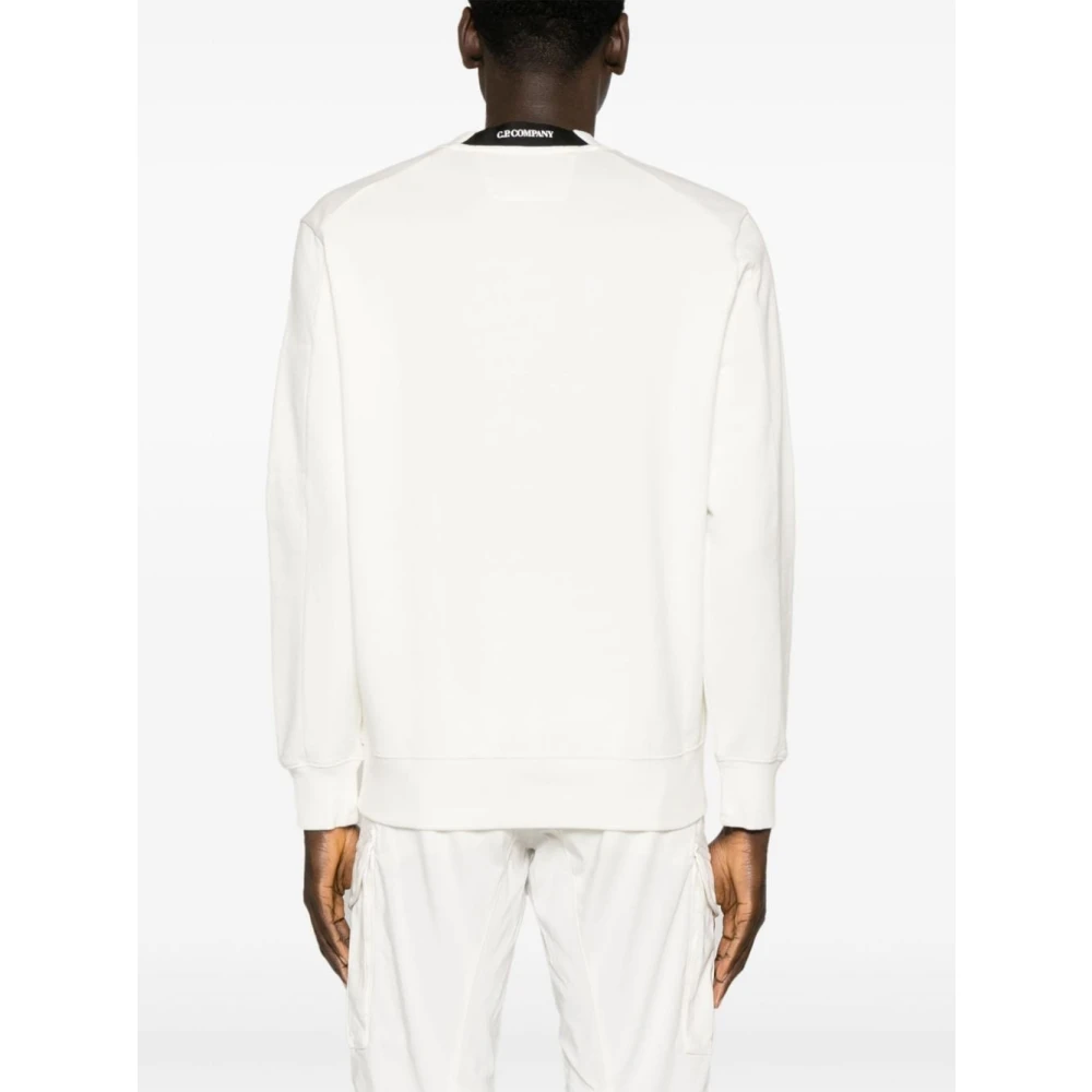 C.P. Company Signature Glasses Sweatshirt White Heren