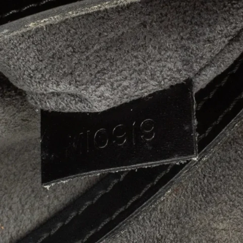 Louis Vuitton Vintage Pre-owned Leather handbags Black Dames