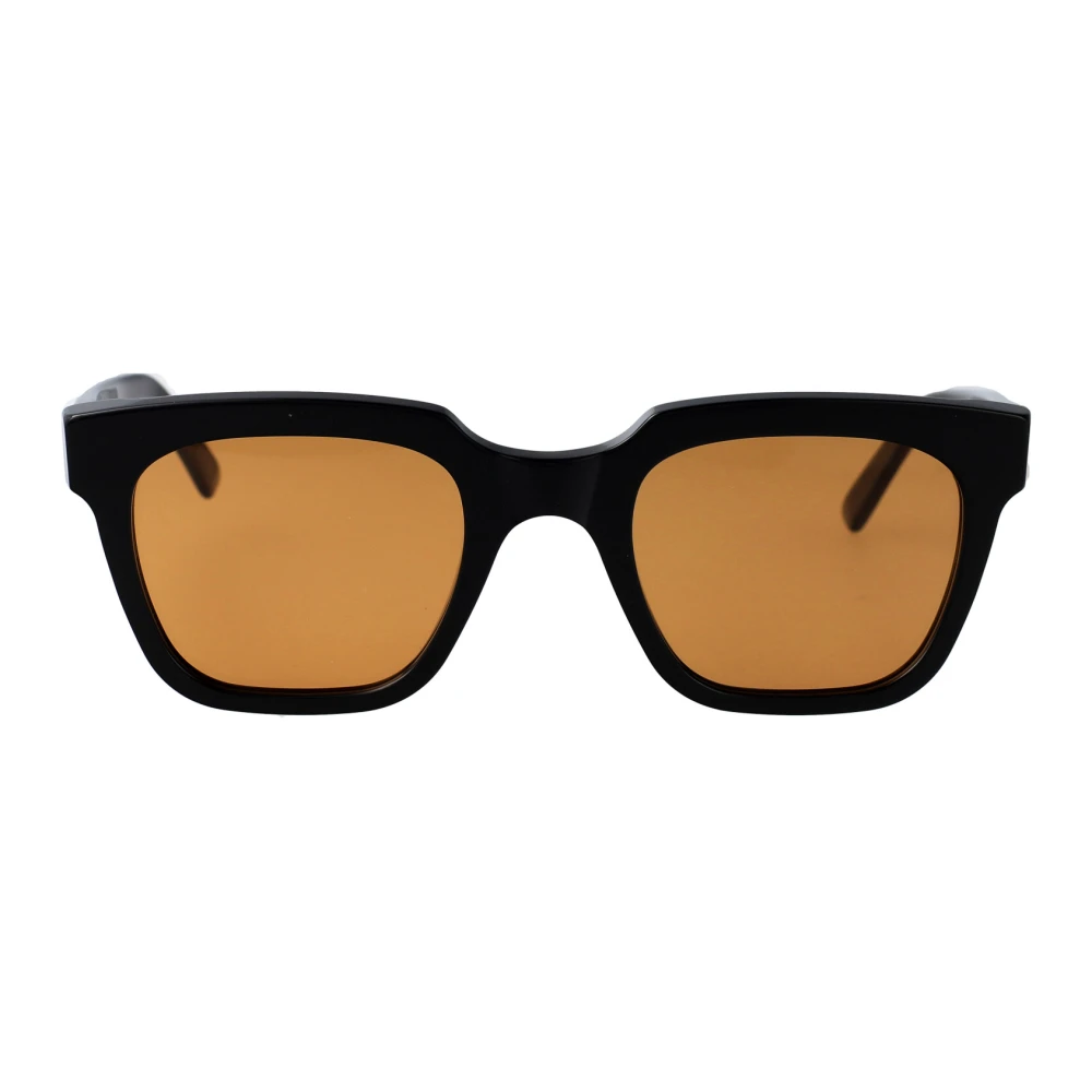 Retrosuperfuture Unisex Brown Su5 Giusto Refined Sunglasses Acetate Black Squared Normal - Image 2