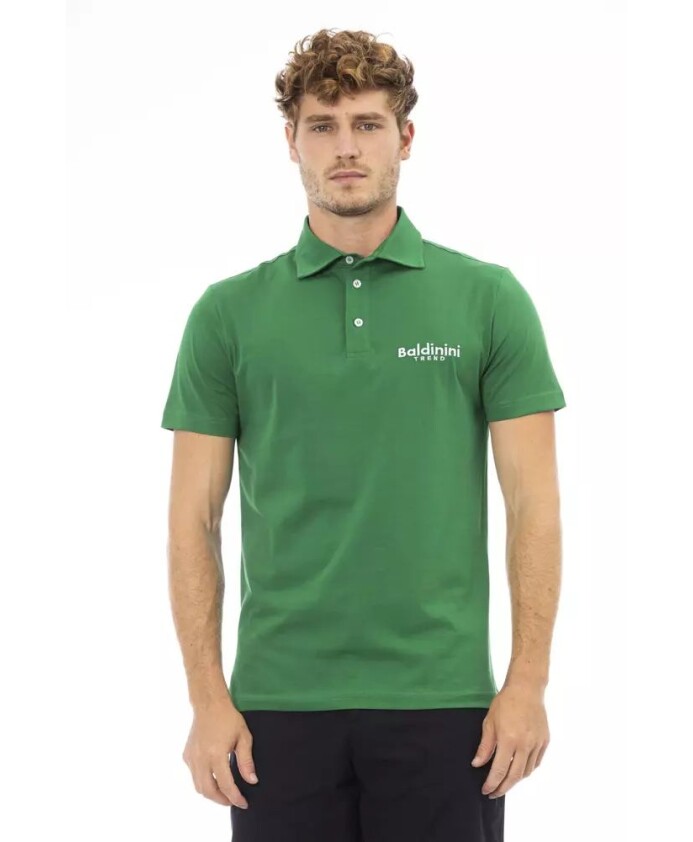 polo-vert-brode-pour-hommes