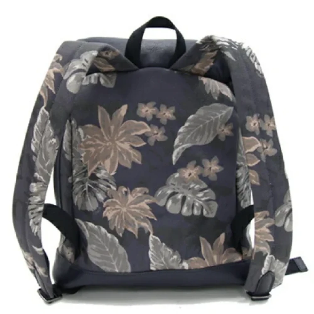 Coach Pre-owned Coated canvas backpacks Blue Dames