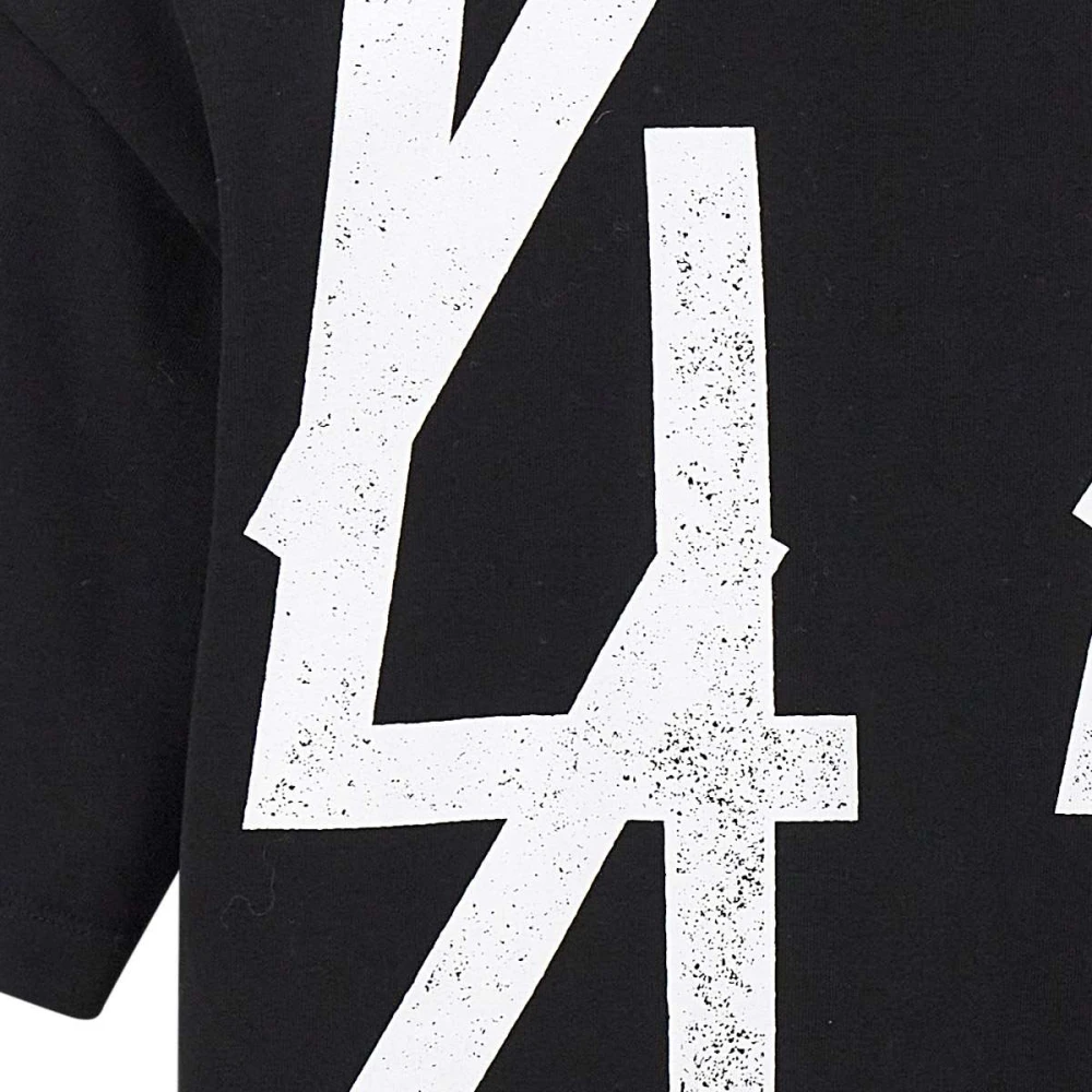 44 Label Group T-shirt met ronde hals Black Heren