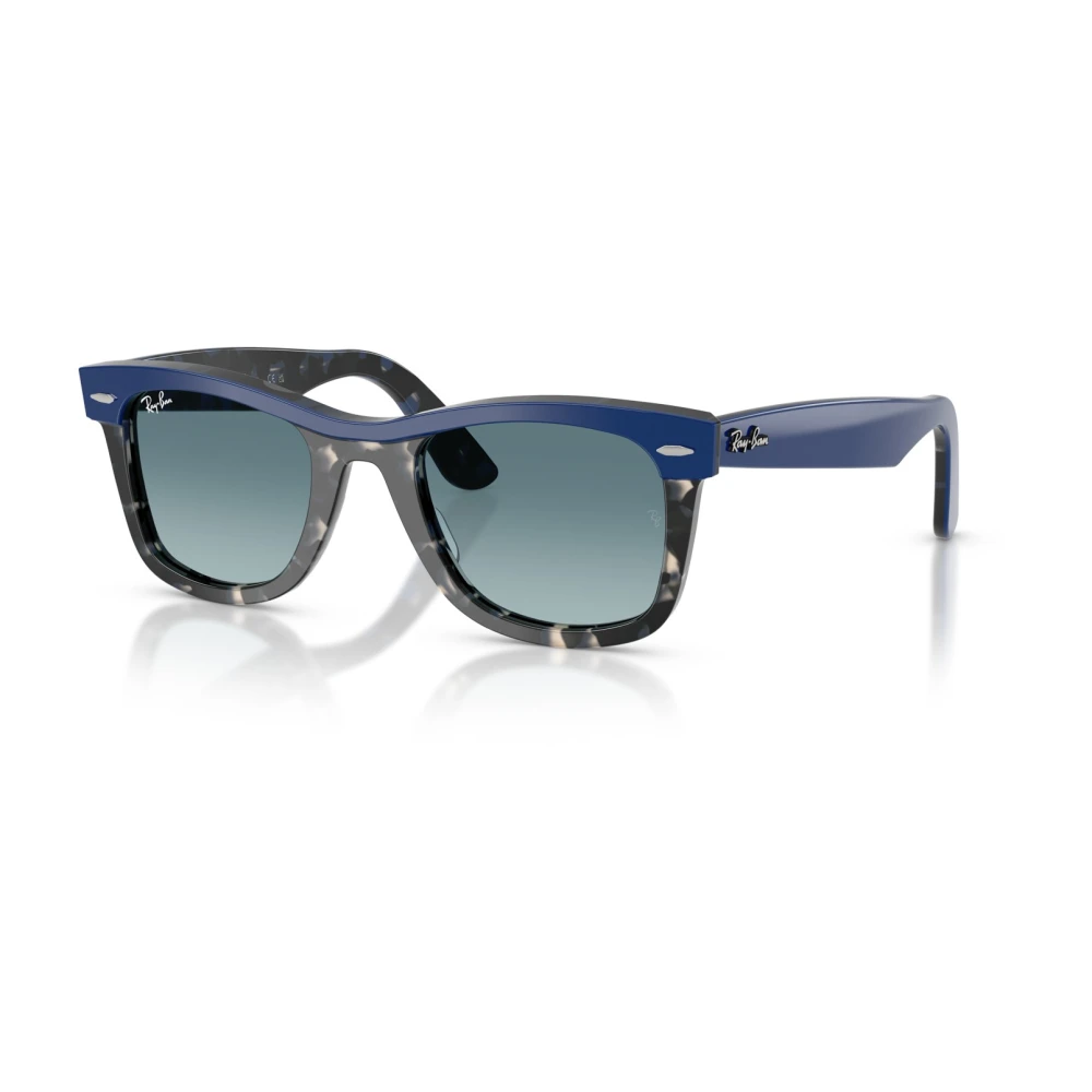 Ray-Ban Unisex Blue Sunglasses, 50 Mm, Wayfarer Street Neat
