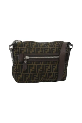 Pre-owned Zucca Canvas Axelremsväska