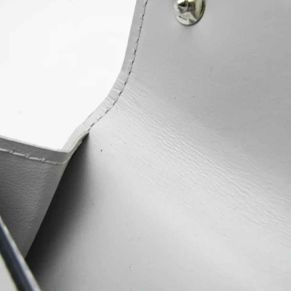 Louis Vuitton Vintage Pre-owned Leather wallets White Heren