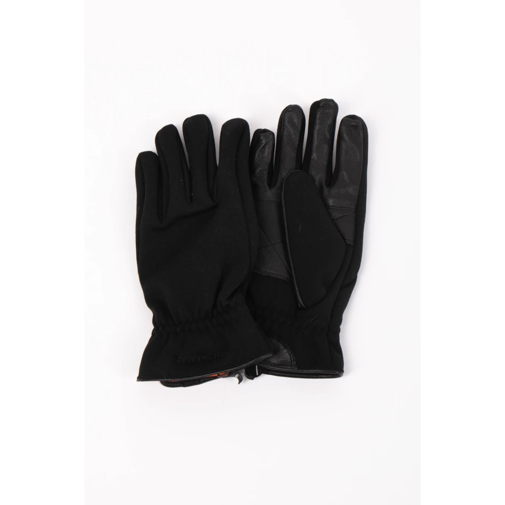Stetson Zwarte handschoenen Black Unisex