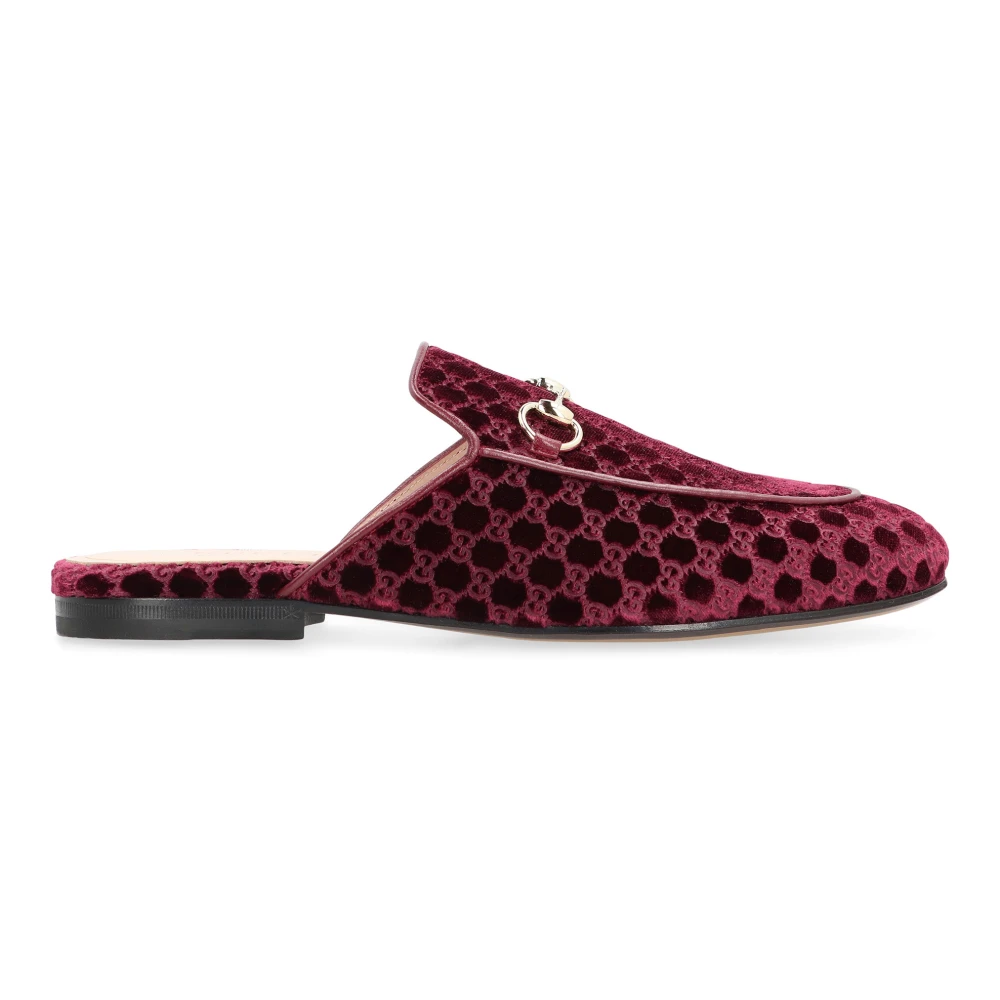 Gucci Women's Red Princetown Slipper - Mules - 5 Uk - Shoes