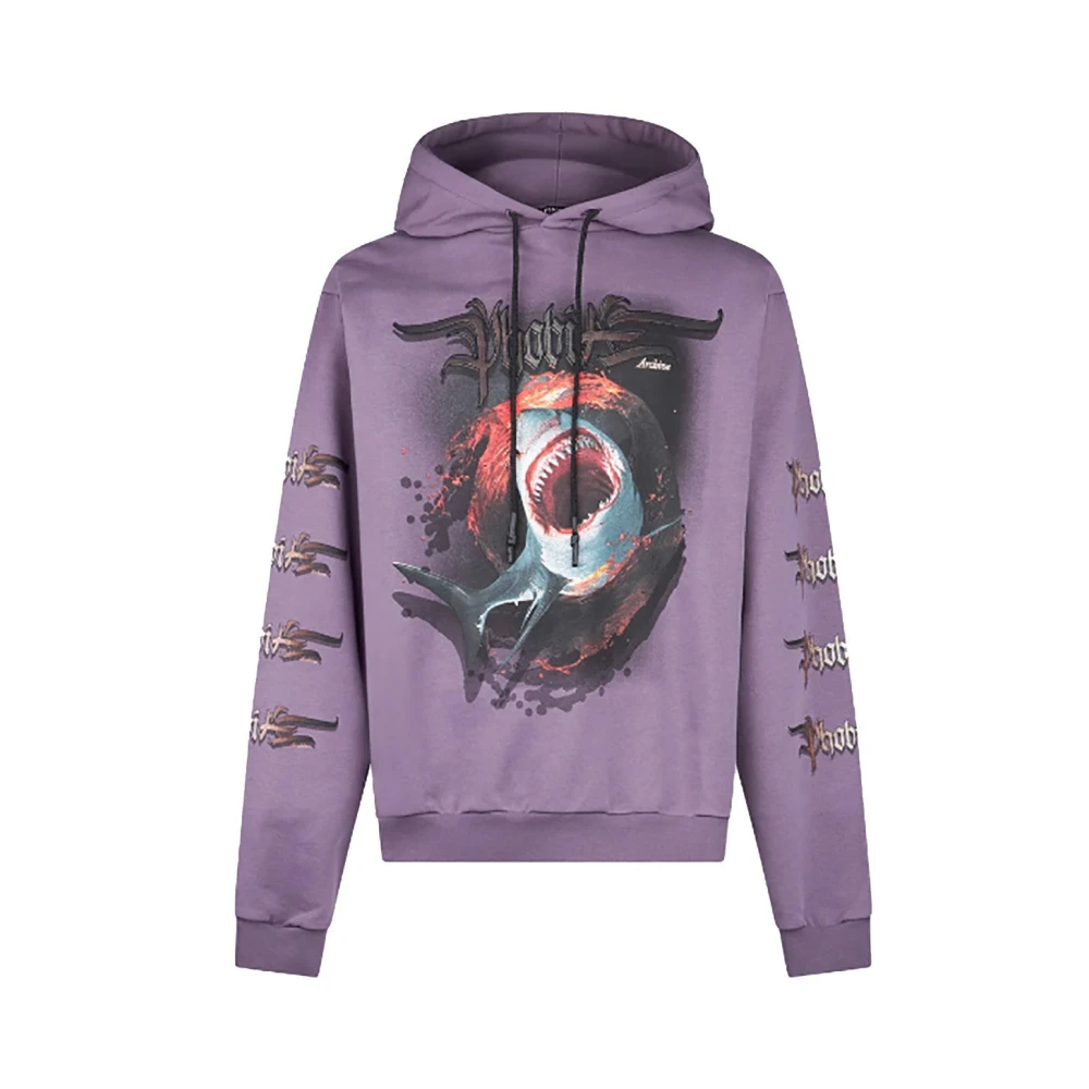 Phobia Archive Herren Violett Sweatshirts & Hoodies, Lila, Xsgröße:
