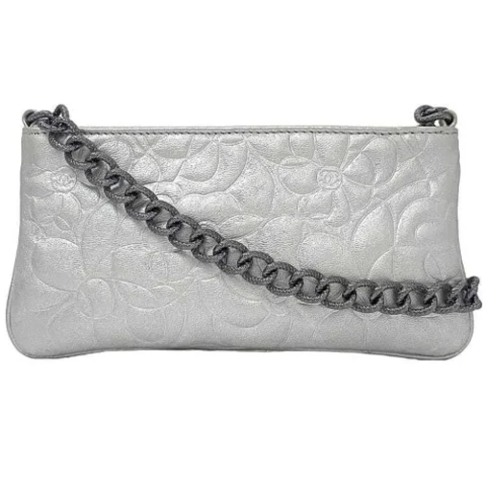 Chanel Vintage Pre-owned Fabric chanel-bags White Dames