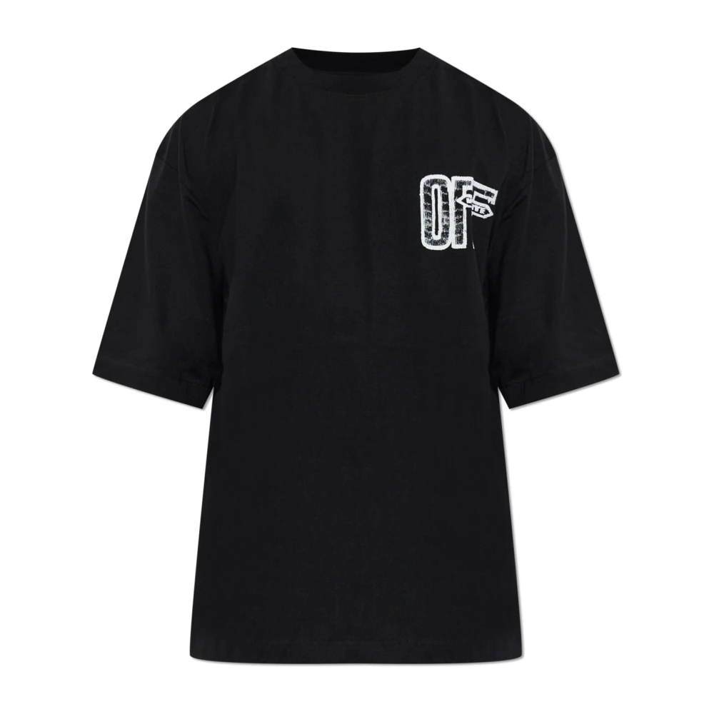 Off White Uomo Nero - T-Shirt Da Skate Motion Arrow - Tops - L - Immagine 9
