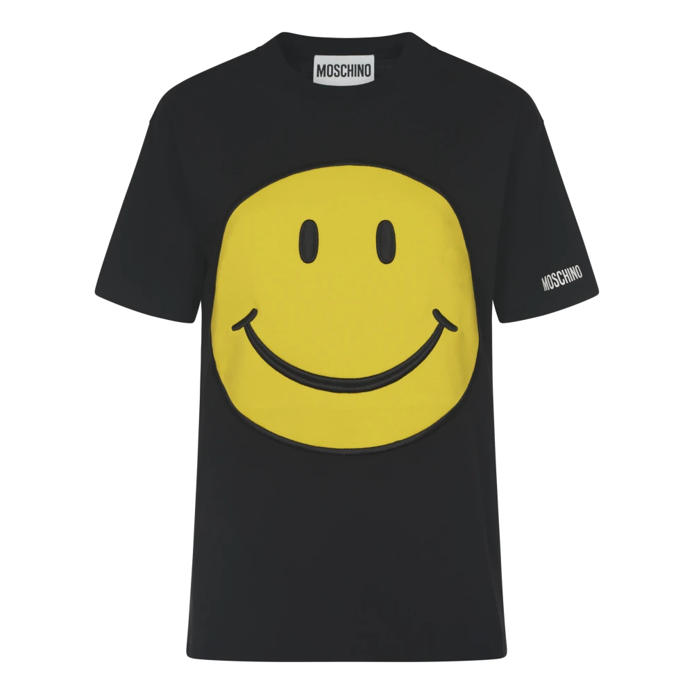 Moschino Stijlvolle T-shirts en Polos Black Dames