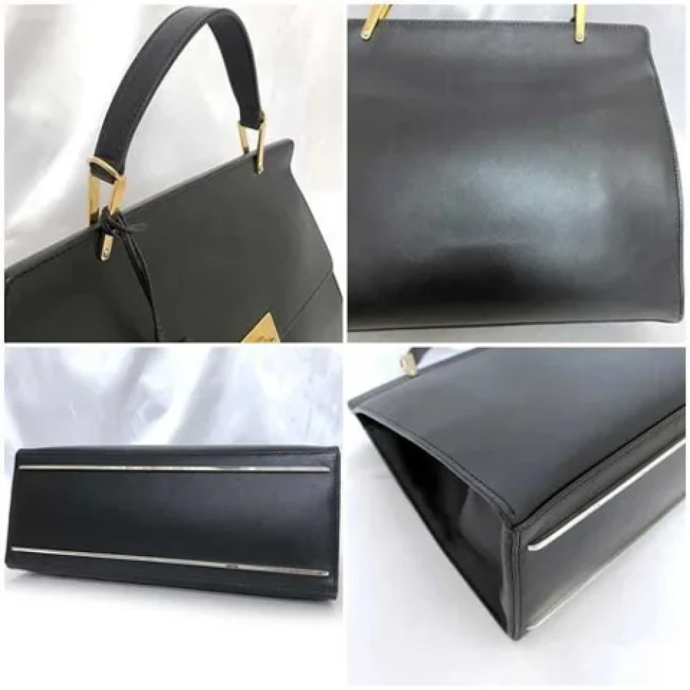Balenciaga Vintage Pre-owned Leather balenciaga-bags Black Dames