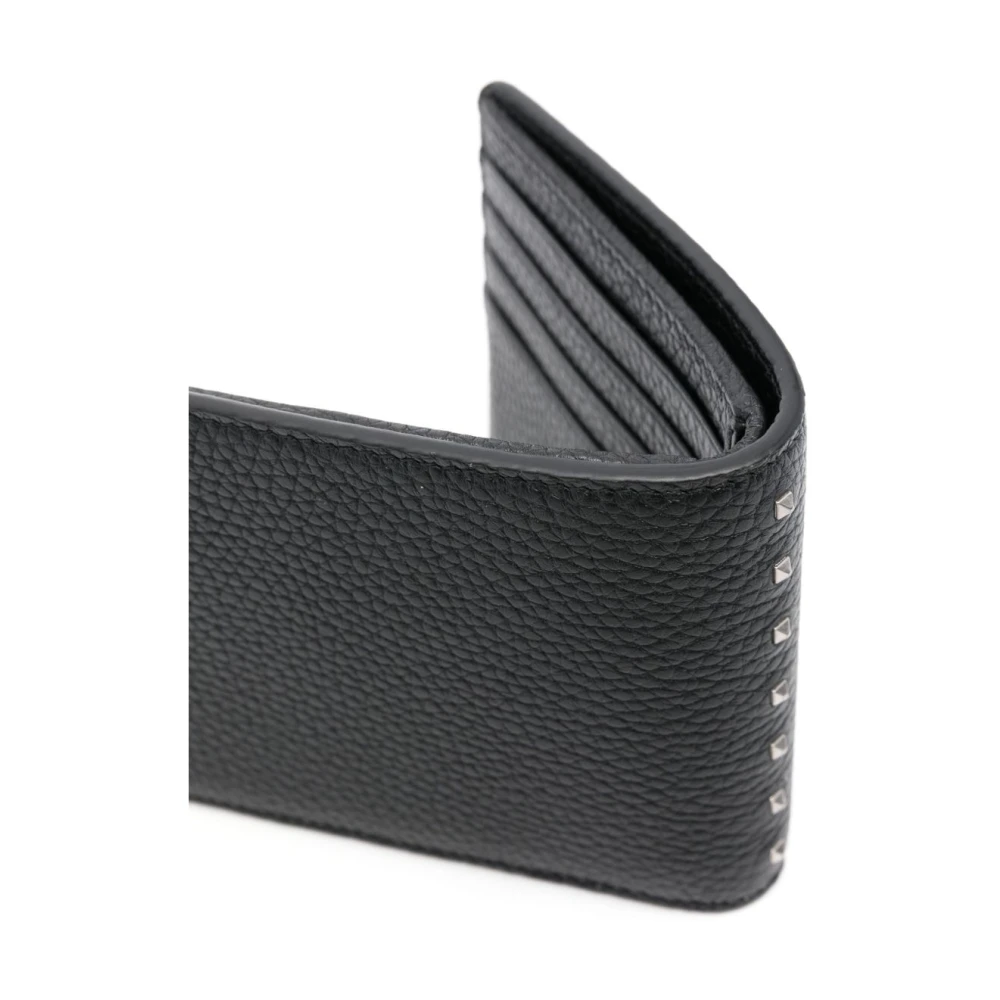 Valentino Garavani Zwarte Portemonnees voor een Stijlvolle Look Black Heren