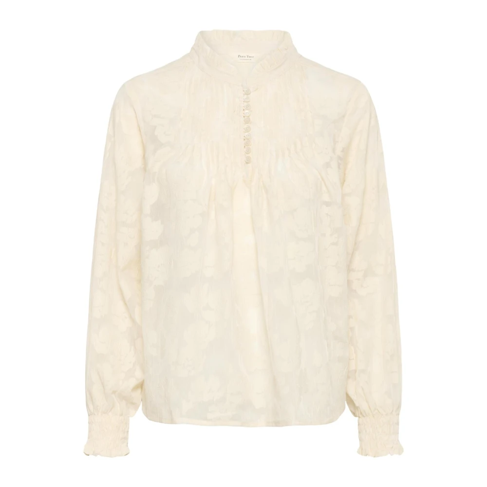 Part Two Women's White Zairapw Blouse - Blouses - 2XL - Blouses & Shirts