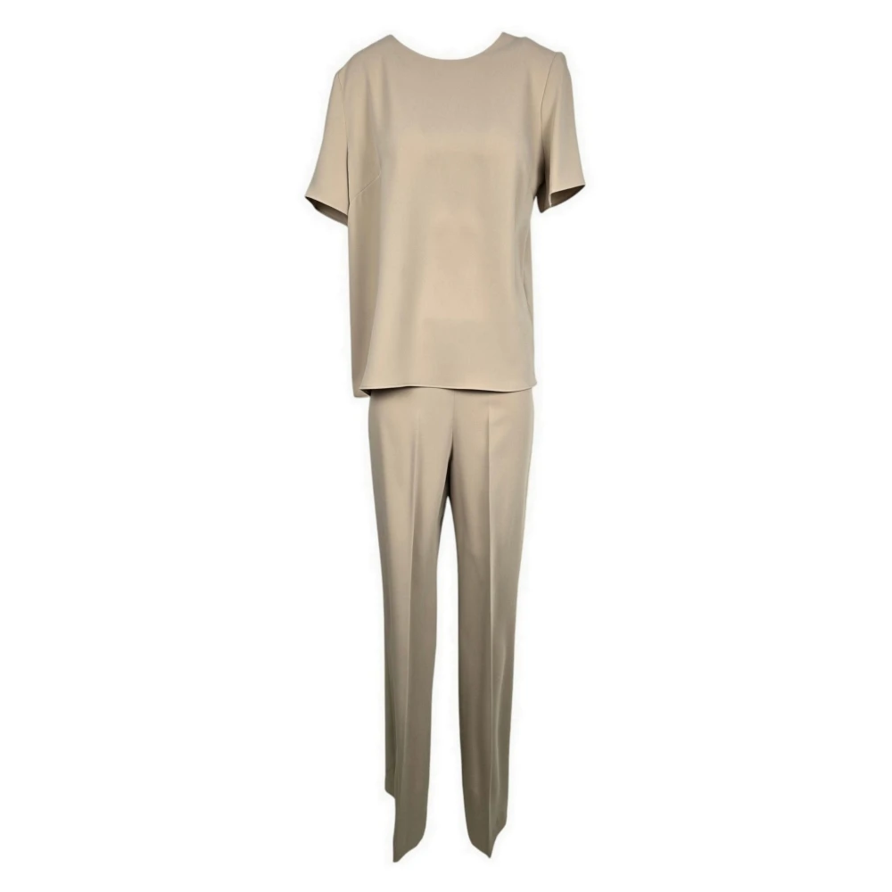 P.a.r.o.s.h. Zandtop met korte mouwen Beige Dames