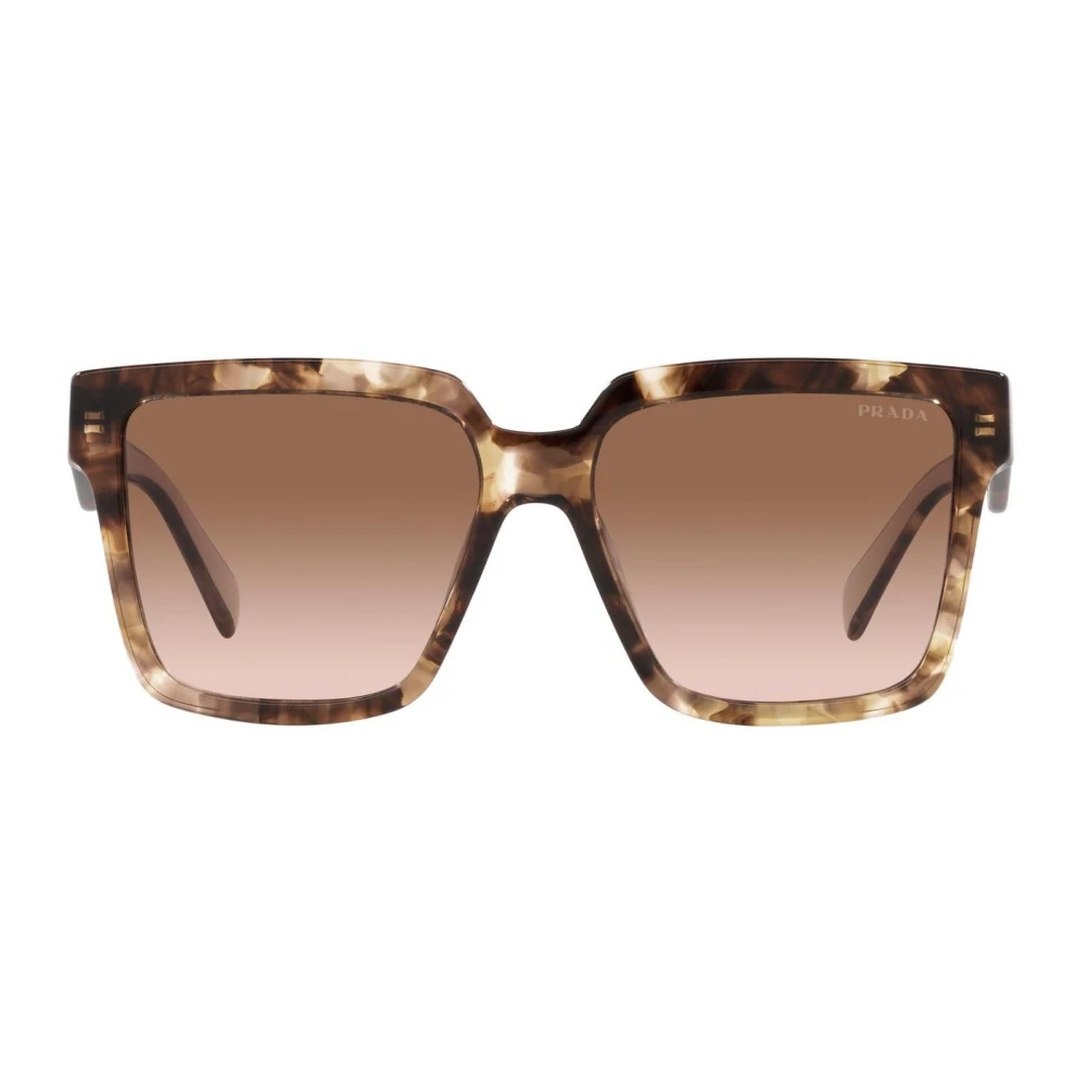 Prada Women's Brown Sunglasses, One Size, Sunglasses Collection In Policarbonate