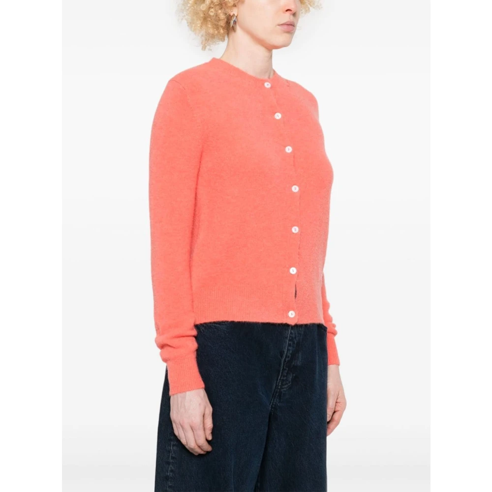 MC2 Saint Barth Rosa Cardigan Sweater Aw24 Pink Dames