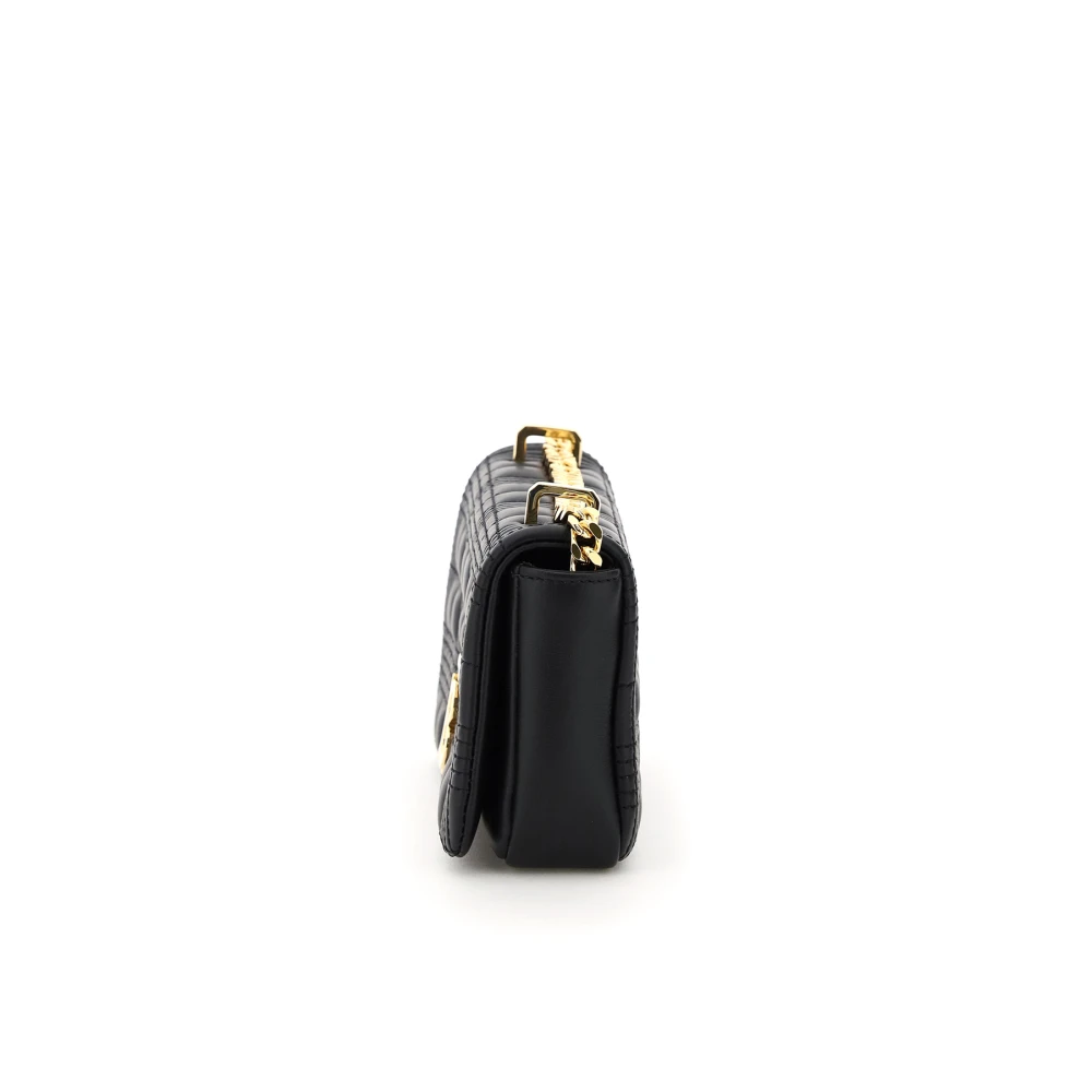 Burberry Moderne Cross Body Tas met Gewatteerd Patroon Black Dames