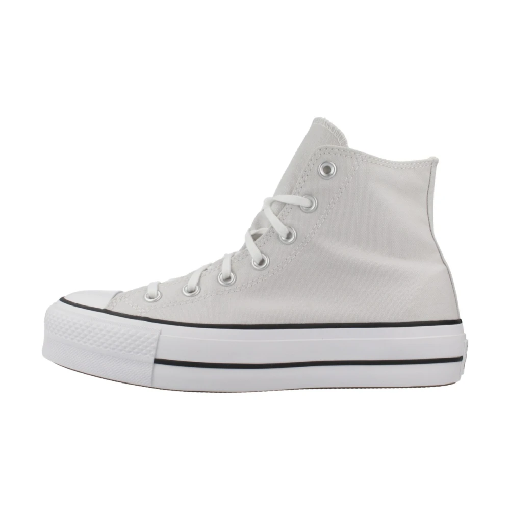 Converse Verhoogde Chuck Taylor All Star Sneakers Dames Schoenen Grijs