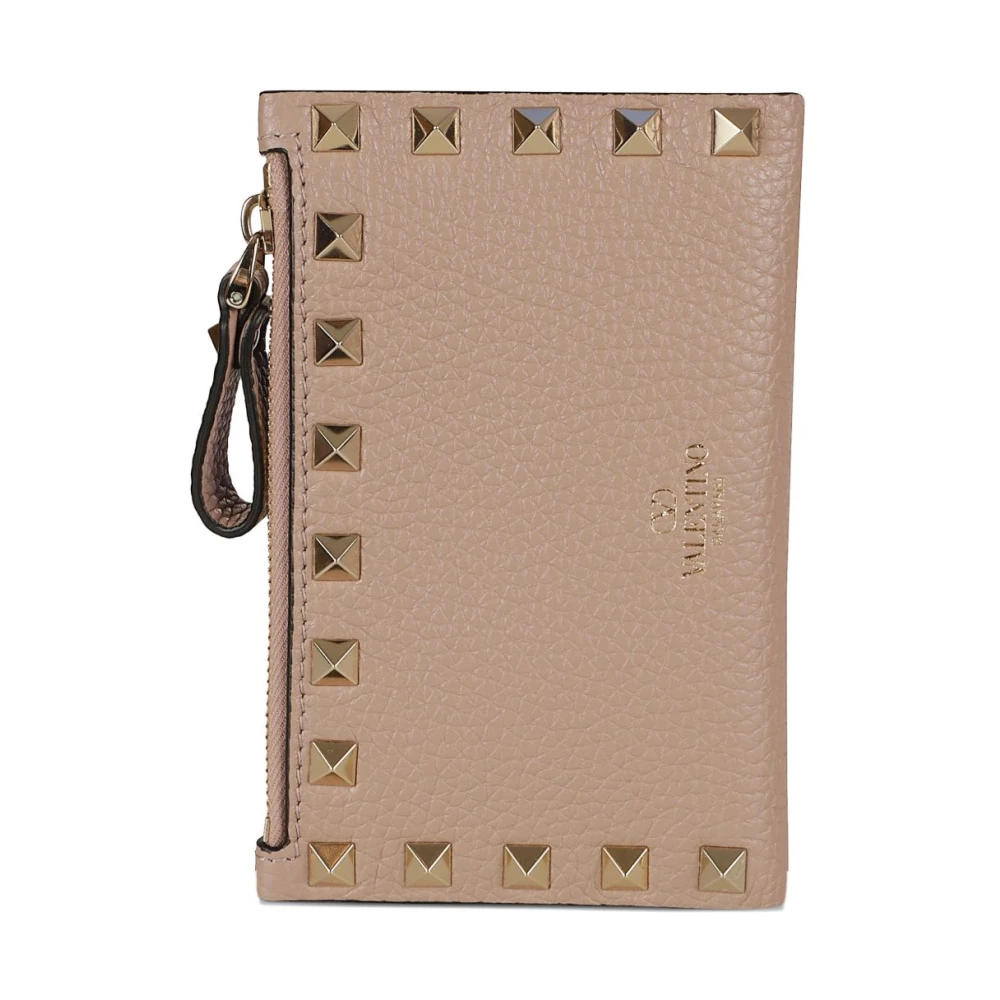 Valentino Garavani Wallets & Cardholders, Female, One Size, Rockstud Coin Purse And Cardholder Pink