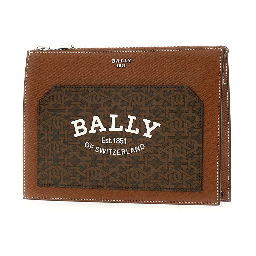 Bally Stijlvolle Portemonnee Brown Heren