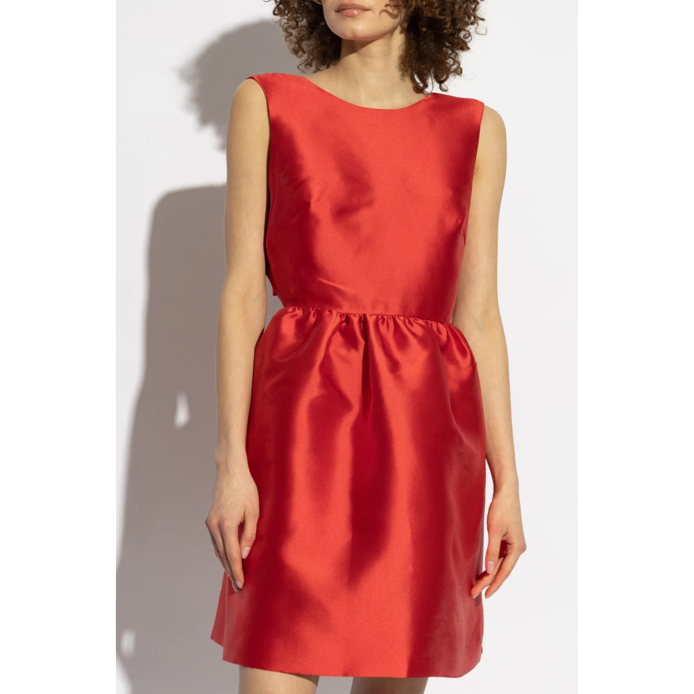 Kate Spade Jurk met decoratieve strik op de rug Red Dames