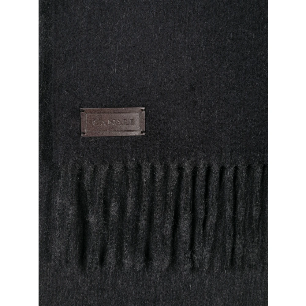 Canali Luxe Cashmere Sjaal Gemaakt in Italië Blue Heren