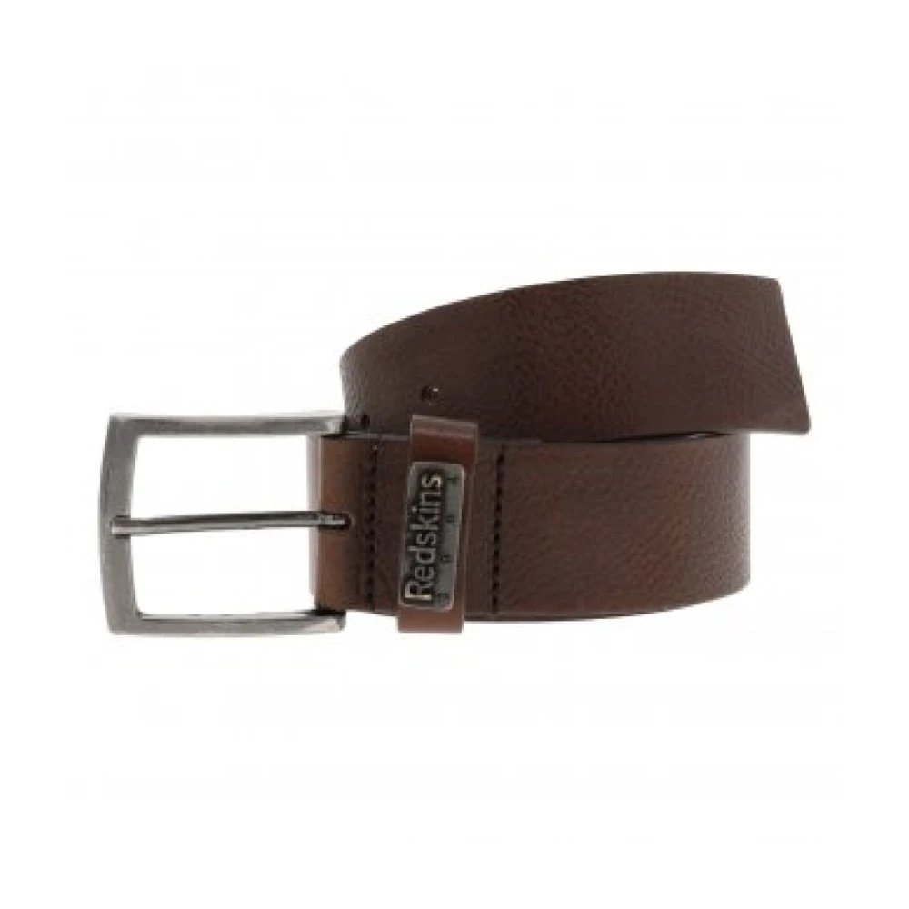 Redskins Nexus Leren Riem Bruin Brown Heren