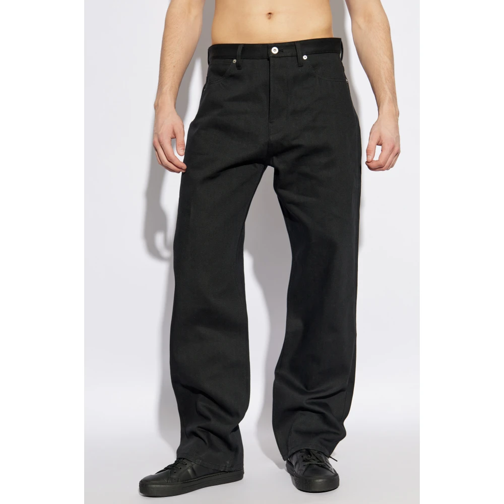 Jil Sander Straight-leg jeans Black Heren