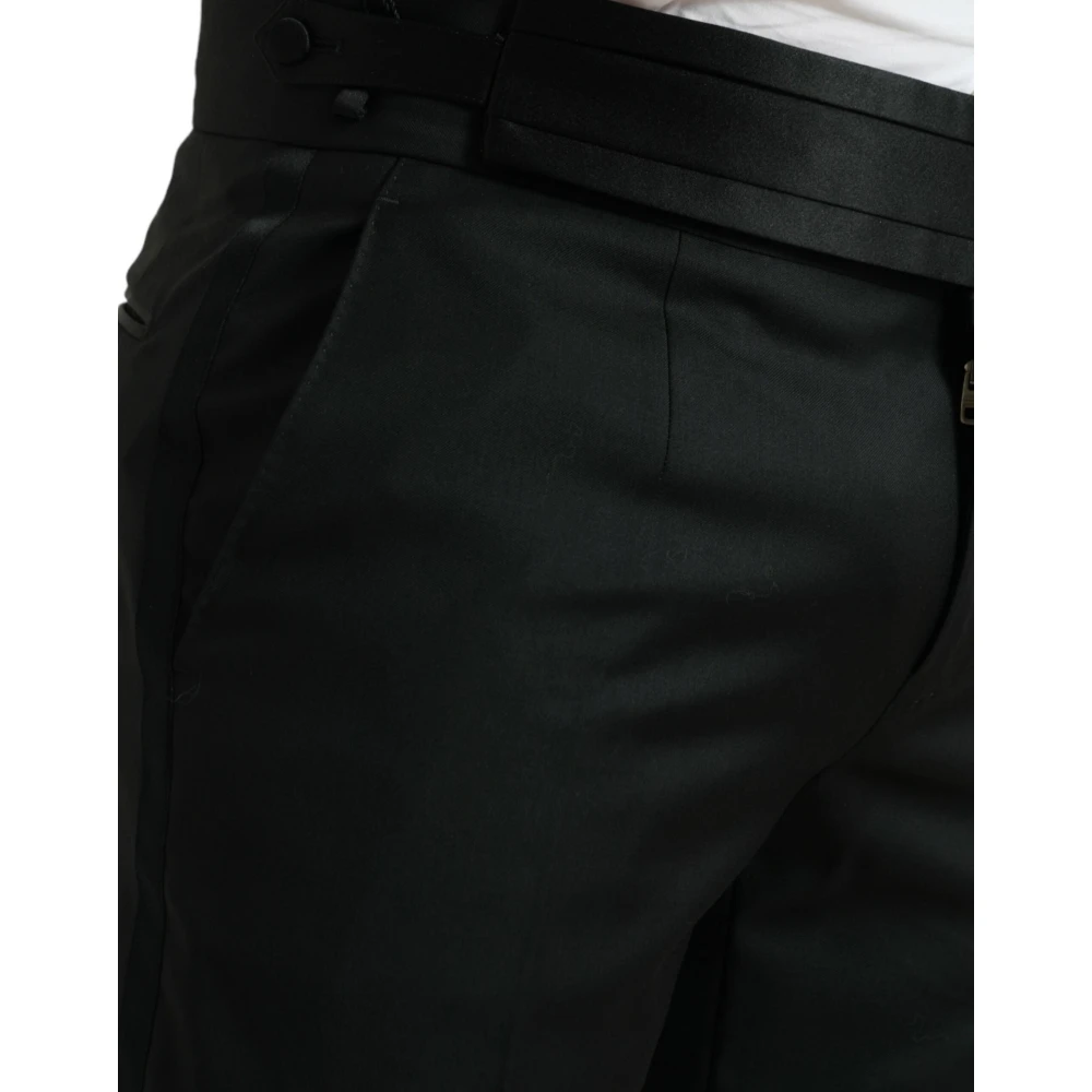 Dolce & Gabbana Suit Trousers Black Heren
