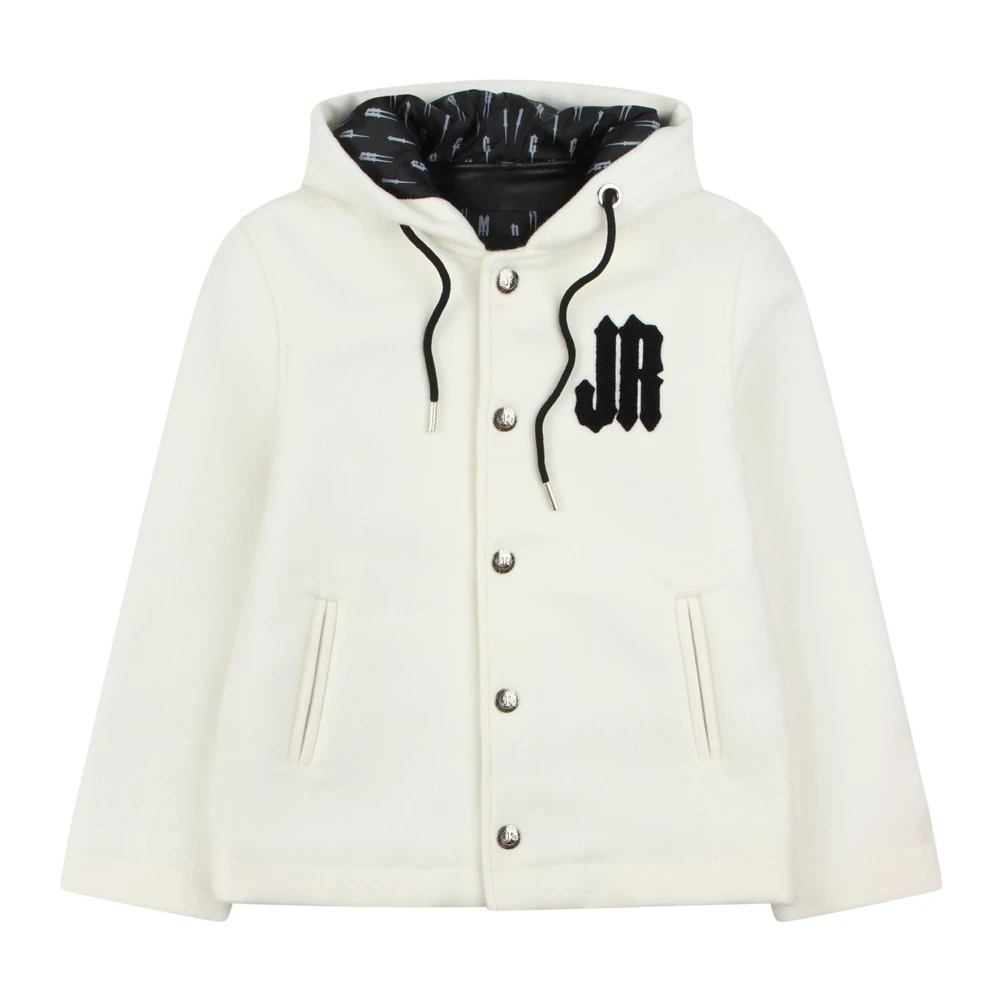 Richmond Klassisk Montgomery Kappa med Huva White, Unisex