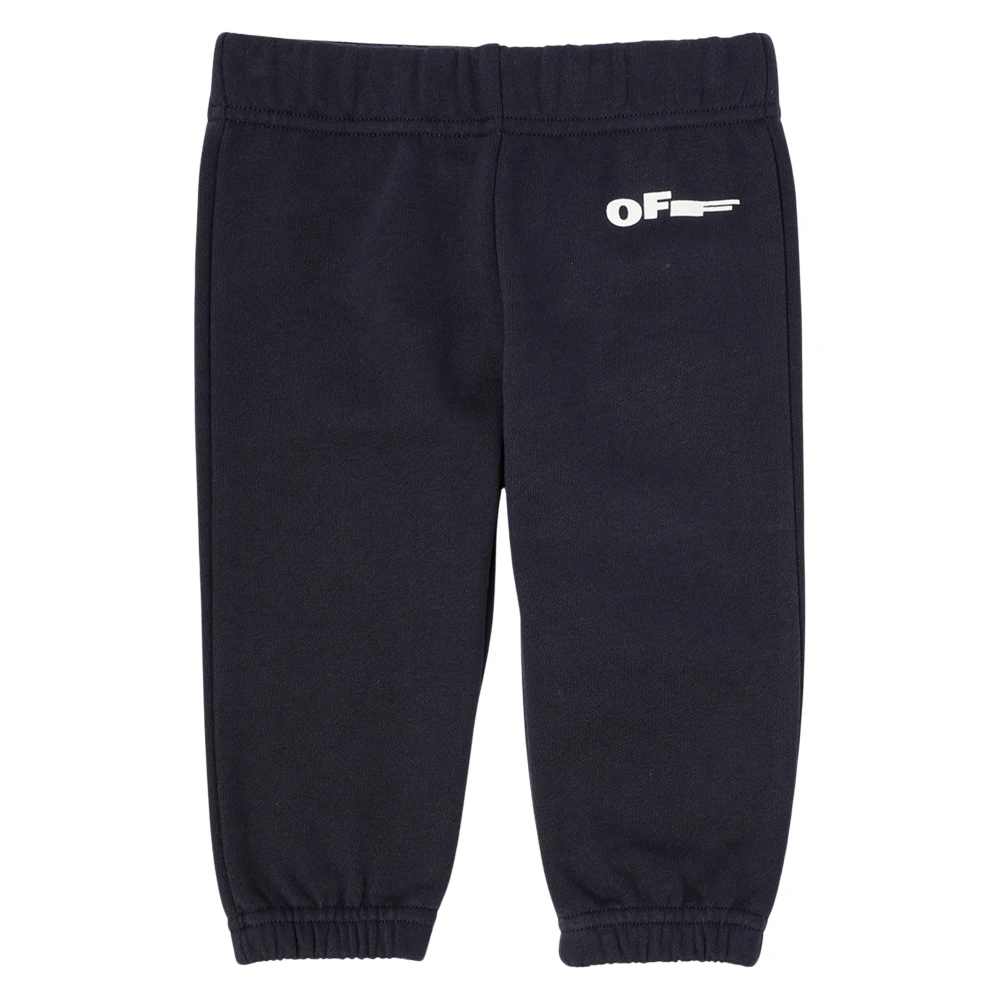 Off White Unisex Kids Blue Type Joggers - Sweatpants - 3 Y - Kids
