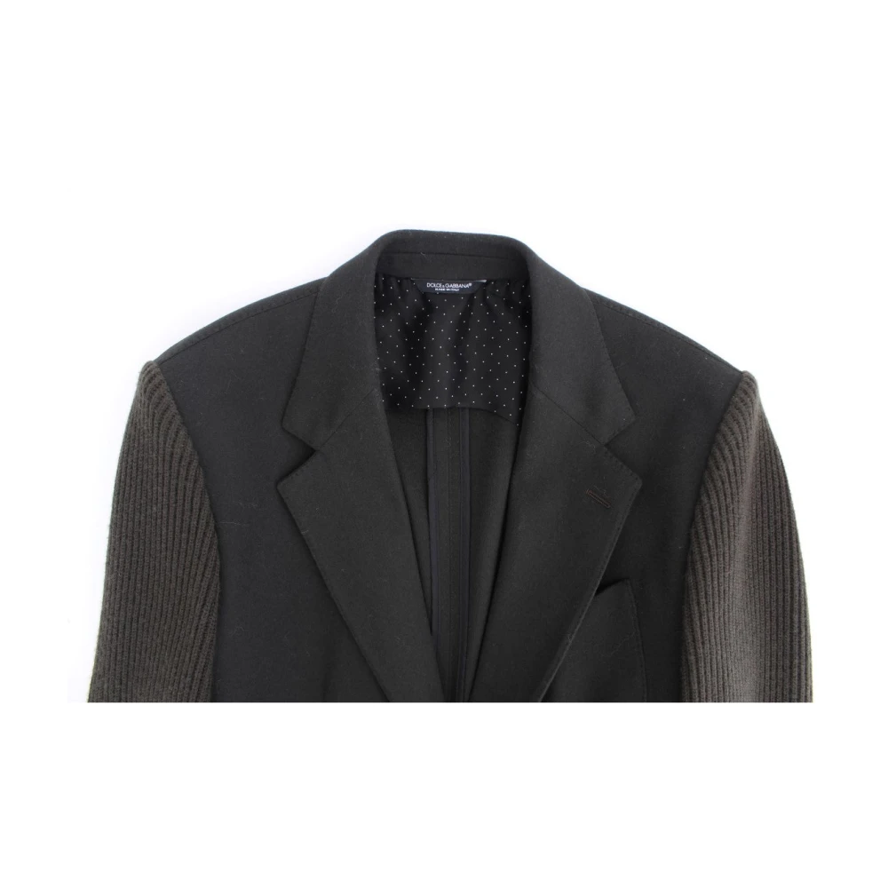 Dolce & Gabbana Groene Cashmere MainLine Blazer Green Heren