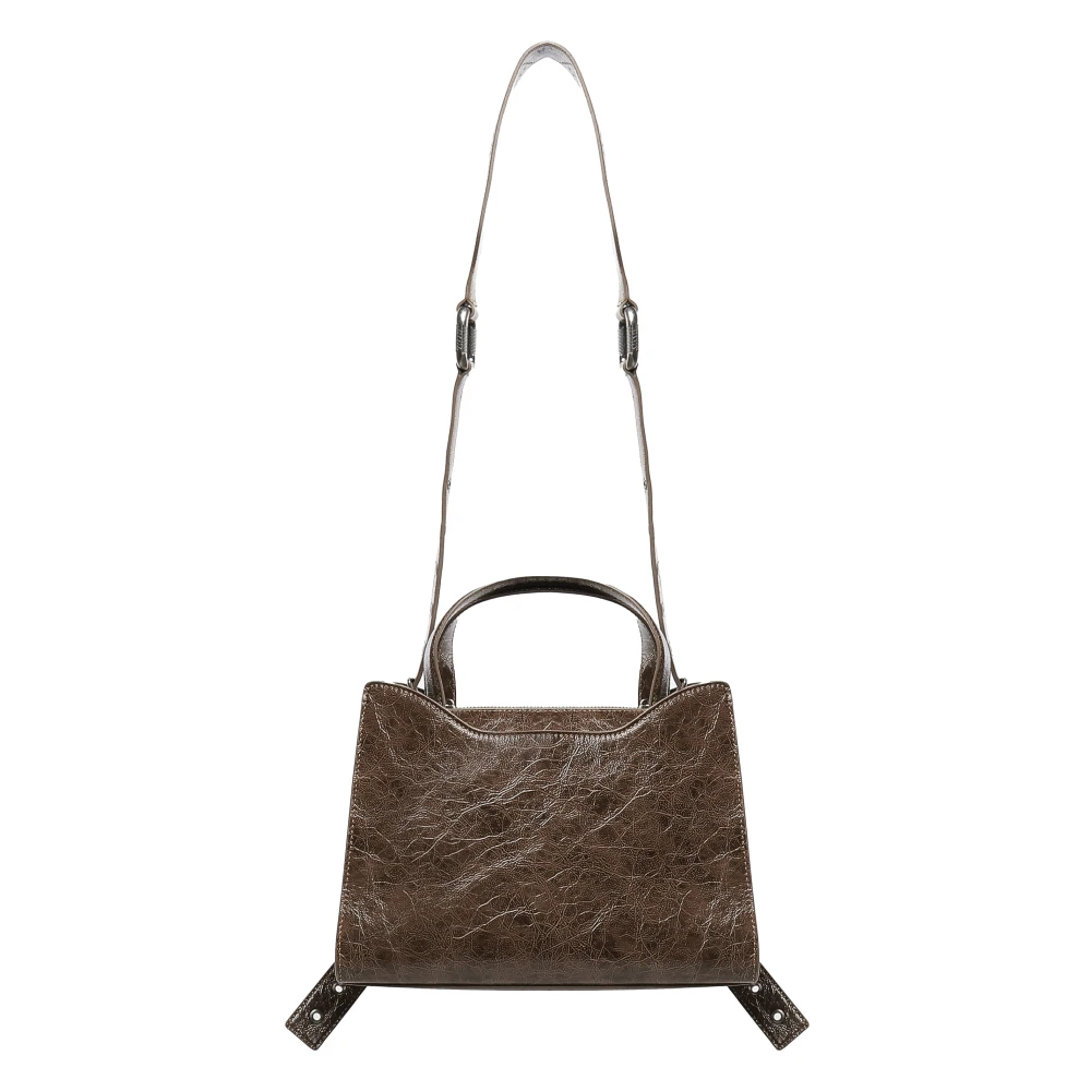 Biasia Vintage Bruine Schoudertas Brown Dames