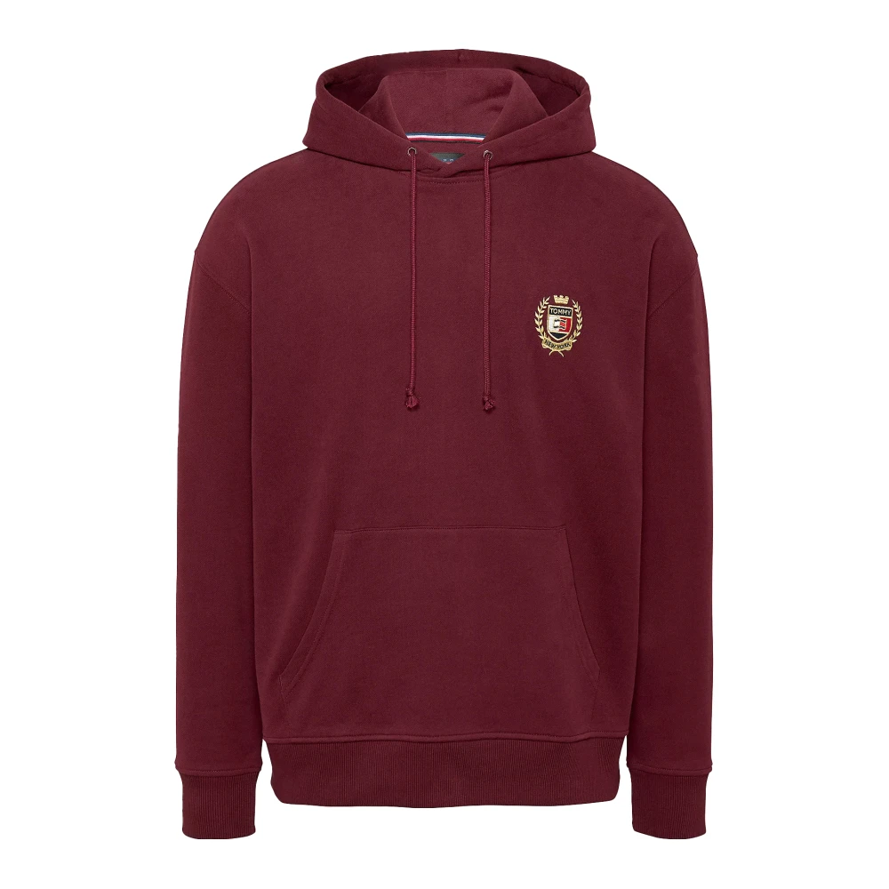 Tommy Jeans Stijlvolle Sweatshirt voor Mannen Red Heren