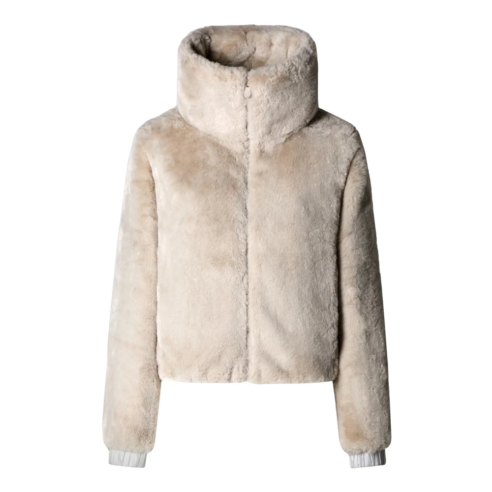 Save The Duck Faux Fur Jeon Jas Beige Dames