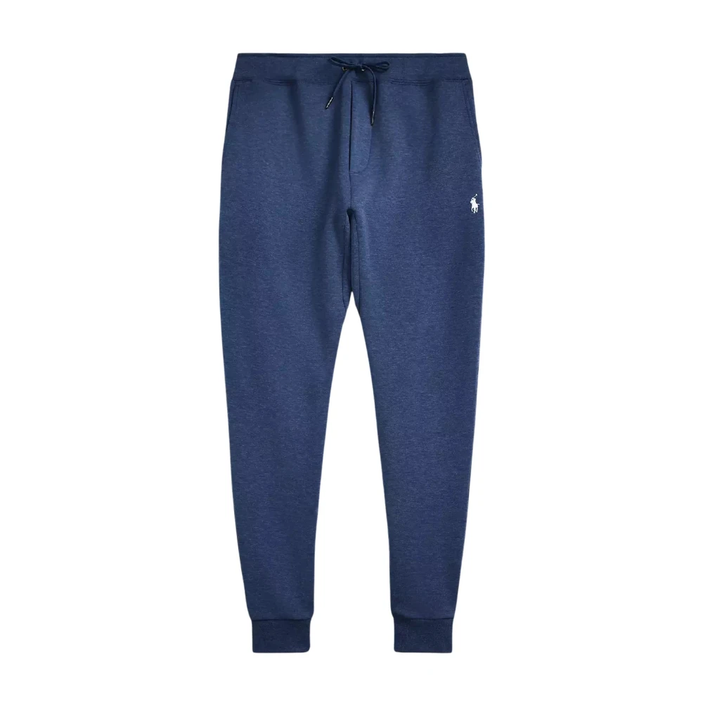 Ralph Lauren Donkerblauwe sweatpants met logo Blue Heren