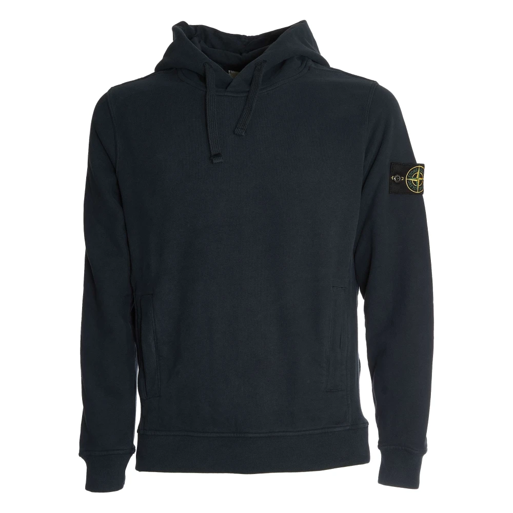 Stone Island Capuchontrui Blauw Aw24 Blue Heren