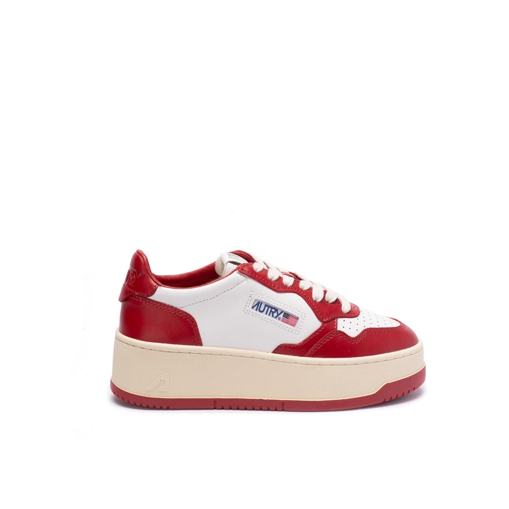 Autry Sneakers Red, Dam