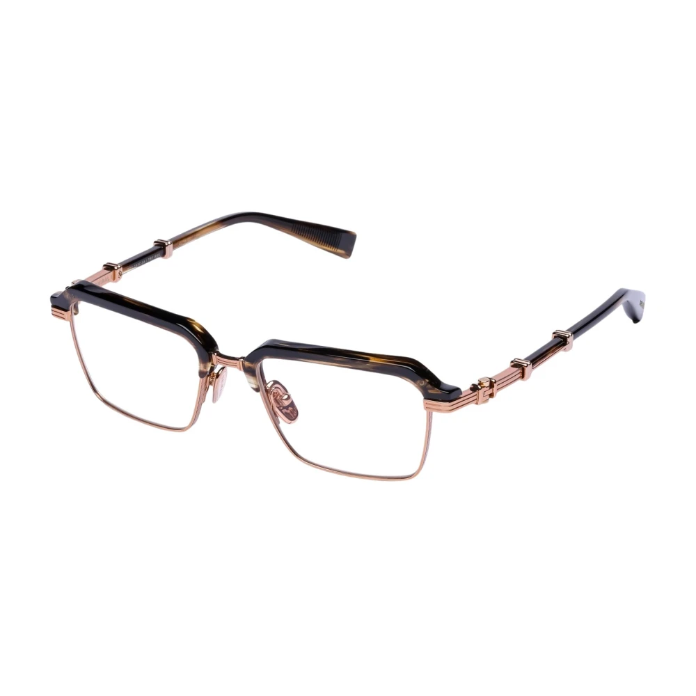 Balmain Unisex Brown Admiral Ii Eyeglasses - Glasses - 54 Mm - Accessories